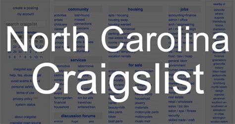 Use this toolbar. . Charlotte nc craigs list